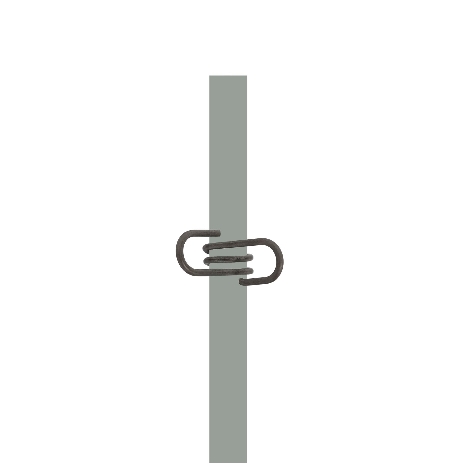 Isolateur pour le fil conducteur ou le ruban pouvant être fixés sur des poteaux en fibre de verre calibré Ugira LT de 10 mm de diamètre. Convient pour le fil et le ruban jusqu'à 10 mm de largeur.
